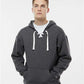 J. America 8830 Men's Sport Lace Hooded Sweatshirt - Front view