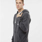 J. America 8830 Men's Sport Lace Hooded Sweatshirt - Side view