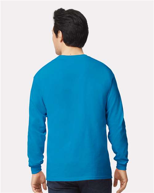 Gildan 2400 Unisex Ultra Cotton? Long Sleeve T-Shirt - Back view