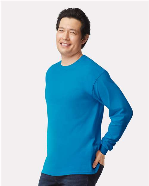 Gildan 2400 Unisex Ultra Cotton? Long Sleeve T-Shirt - Side view
