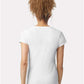 Gildan 64V00L Women's Softstyle? V-Neck T-Shirt - Back view
