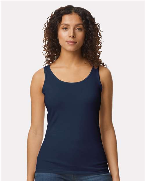Gildan 64200L Women's Softstyle? Tank Top - Front view