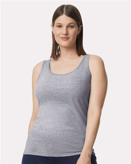 Gildan 64200L Women's Softstyle? Tank Top - Front view