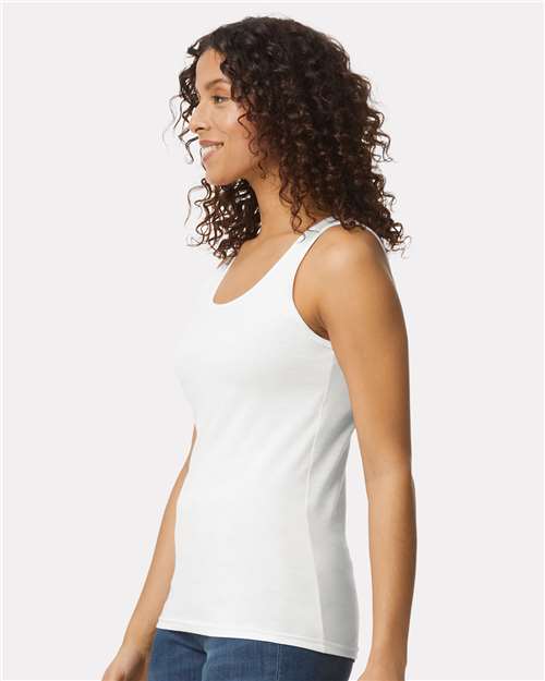 Gildan 64200L Women's Softstyle? Tank Top - Side view