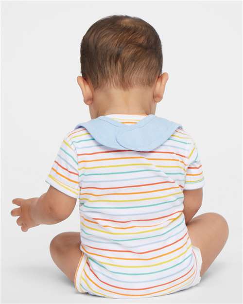 Rabbit Skins 1005 Infant Premium Jersey Bib - Back view