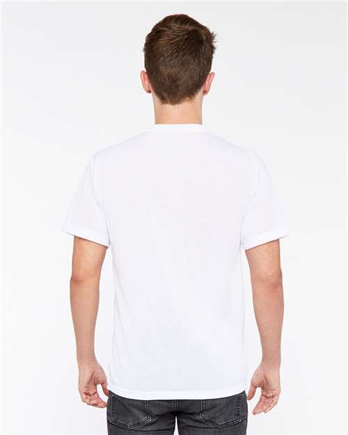 SubliVie 1910 Men's Polyester Sublimation Tee - Back view