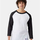 Champion T137 Unisex Raglan Sleeve Baseball T-Shirt