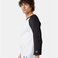 Champion T137 Unisex Raglan Baseball T-Shirt - Side view