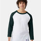 Champion T137 Unisex Raglan Sleeve Baseball T-Shirt