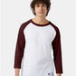 Champion T137 Unisex Raglan Sleeve Baseball T-Shirt