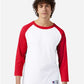 Champion T137 Unisex Raglan Sleeve Baseball T-Shirt