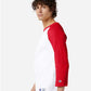 Champion T137 Unisex Raglan Baseball T-Shirt - Side view