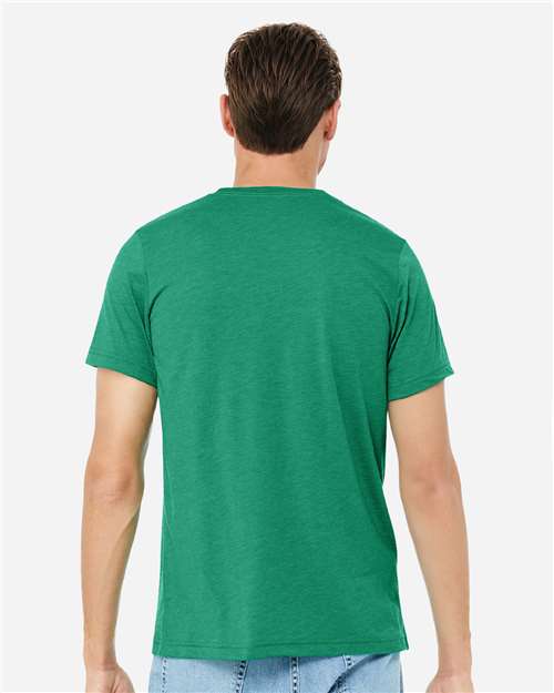 BELLA  CANVAS 3413 Triblend Tee - Back view