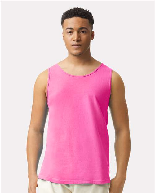 Comfort Colors 9360 Unisex Garment-Dyed Heavyweight Tank Top - Front view