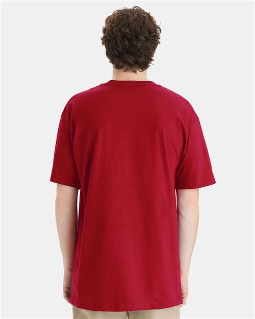 Hanes 518T Unisex Beefy-T? Tall T-Shirt - Back view