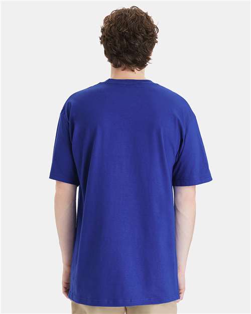 Hanes 518T Unisex Beefy-T? Tall T-Shirt - Back view