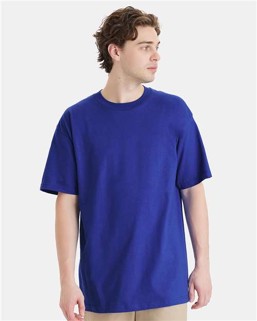 Hanes 518T Unisex Beefy-T? Tall T-Shirt - Front view