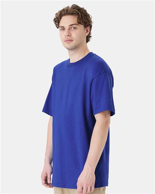 Hanes 518T Unisex Beefy-T? Tall T-Shirt - Side view