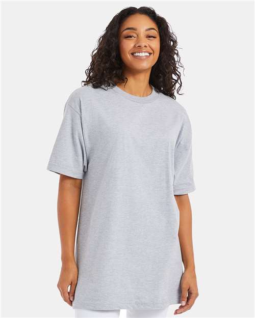 Hanes 518T Unisex Beefy-T? Tall T-Shirt - Front view
