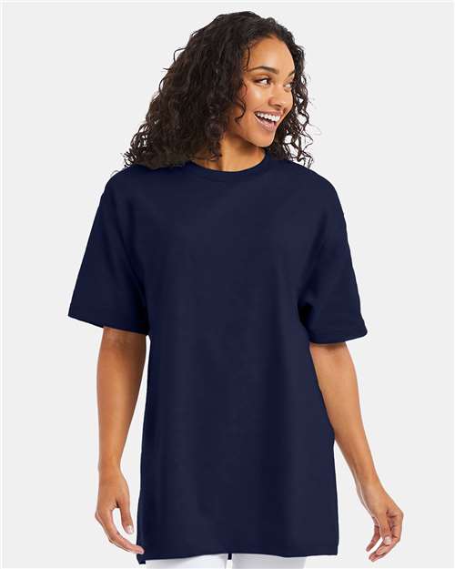 Hanes 518T Unisex Beefy-T? Tall T-Shirt - Front view