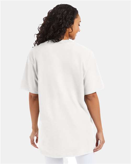 Hanes 518T Unisex Beefy-T? Tall T-Shirt - Back view