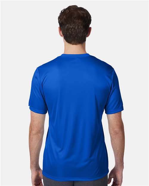 Hanes 4820 Men's B-Tech Cotton-Feel T-Shirt - Back view
