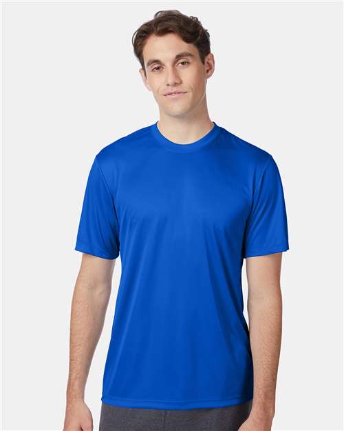Hanes 4820 Men's B-Tech Cotton-Feel T-Shirt - Front view