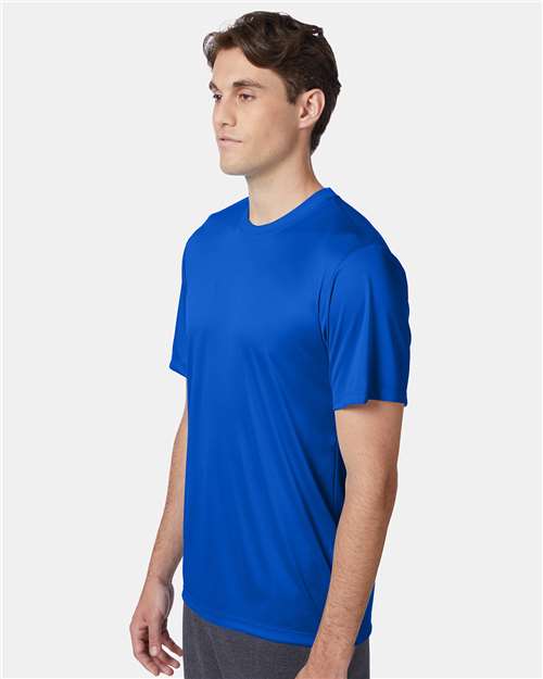 Hanes 4820 Men's B-Tech Cotton-Feel T-Shirt - Side view