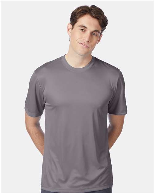 Hanes 4820 Men's B-Tech Cotton-Feel T-Shirt - Front view