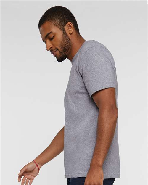 LAT 6901 Women's Eco Revive? Three-Season Triblend Fleece Full-Zip Hooded Sweatshirt - Side view