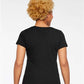 LAT 3516 Women's Fine Jersey Tee - Back view