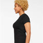 LAT 3516 Women's Fine Jersey Tee - Side view