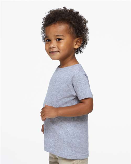 Rabbit Skins 3322 Infant Fine Jersey Tee - Side view
