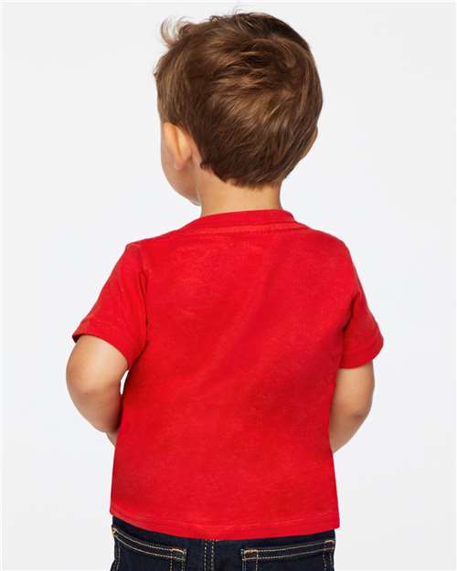 Rabbit Skins 3322 Infant Fine Jersey Tee - Back view