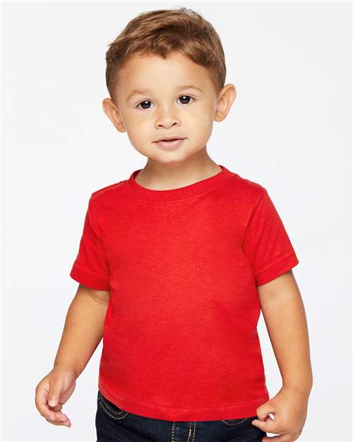 Rabbit Skins 3322 Infant Fine Jersey Tee - Front view