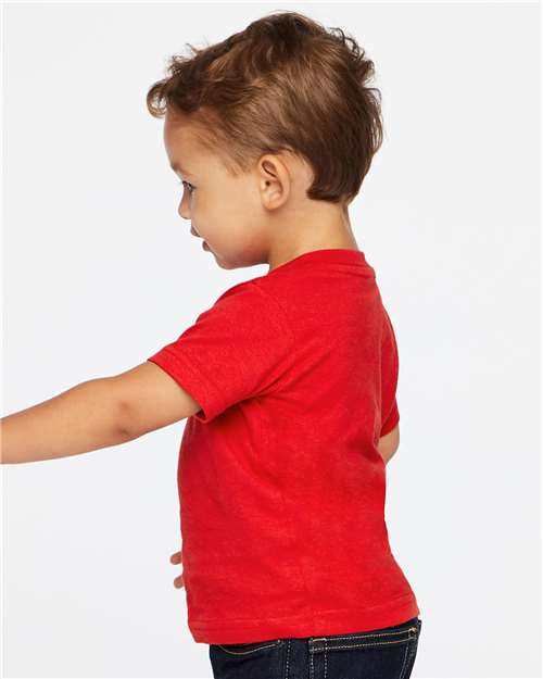 Rabbit Skins 3322 Infant Fine Jersey Tee - Side view