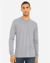 BELLA  CANVAS 3513 Unisex Triblend Long Sleeve Tee - Front view