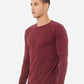 BELLA  CANVAS 3513 Unisex Triblend Long Sleeve Tee - Side view