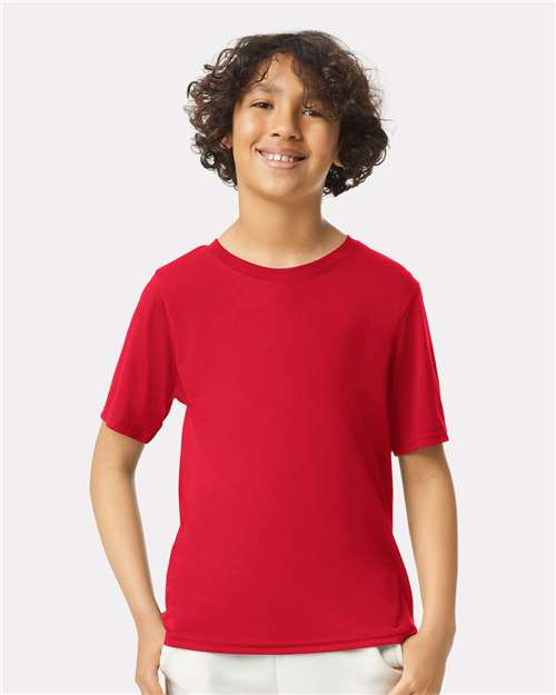 Gildan 42000B Youth Performance? T-Shirt - Front view