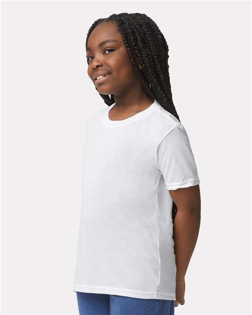 Gildan 42000B Youth Performance? T-Shirt - Side view