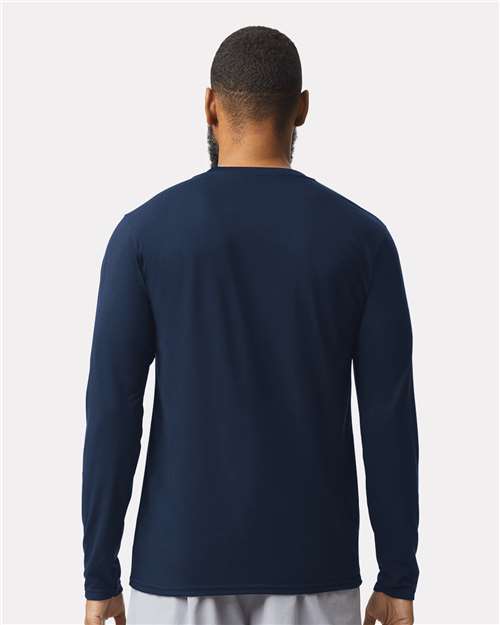 Gildan 42400 Unisex Performance? Long Sleeve T-Shirt - Back view