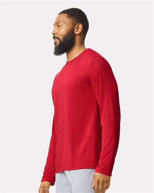 Gildan 42400 Unisex Performance? Long Sleeve T-Shirt - Side view
