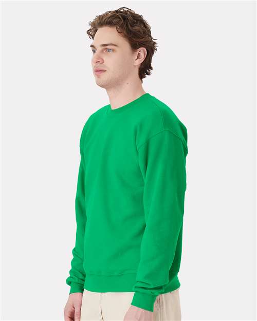 Hanes P160 Unisex EcoSmart? Crewneck Sweatshirt - Side view