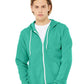 BELLA  CANVAS 3739 Unisex USA-Made High Visibility Hooded Sweatshirt - Front view