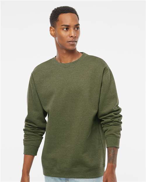 Independent Trading Co. SS3000 Unisex Midweight Crewneck Sweatshirt - Front view