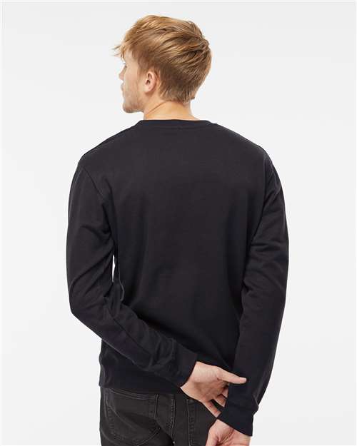 Independent Trading Co. SS3000 Unisex Midweight Crewneck Sweatshirt - Back view