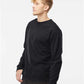 Independent Trading Co. SS3000 Unisex Midweight Crewneck Sweatshirt - Side view