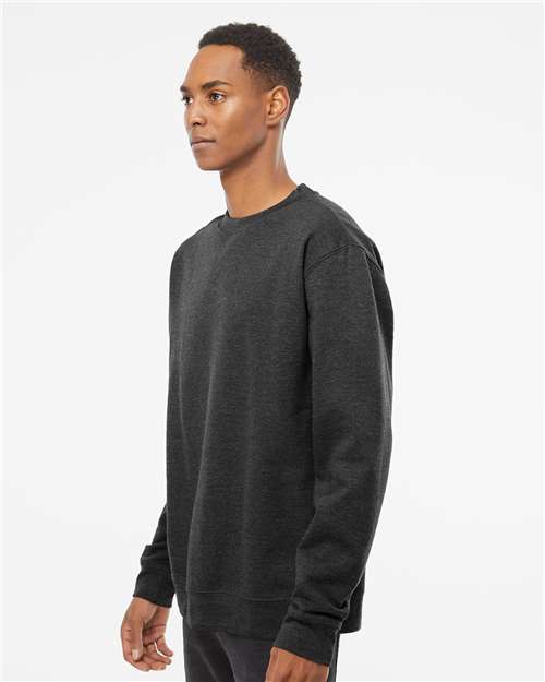 Independent Trading Co. SS3000 Unisex Midweight Crewneck Sweatshirt - Side view