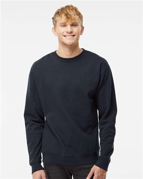 Independent Trading Co. SS3000 Unisex Midweight Crewneck Sweatshirt - Front view