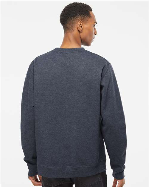 Independent Trading Co. SS3000 Unisex Midweight Crewneck Sweatshirt - Back view